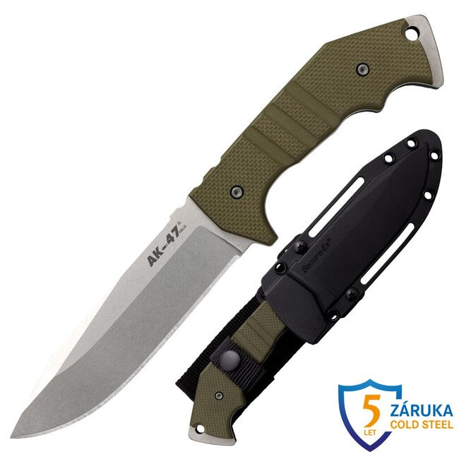 Cold Steel AK-47 нож с твърдо острие полски, Stonewashed