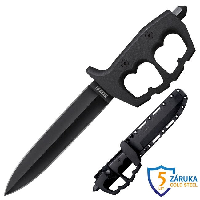 Cold Steel Chaos Double Edge нож с твърда острица SK-5