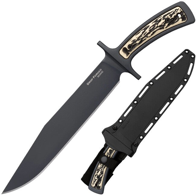 Cold Steel Drop Forged Bowie нож с твърдо острие