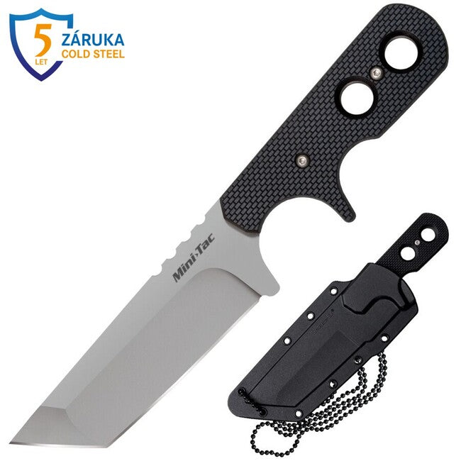Cold Steel Mini Tac нож с твърдо острие танто (AUS8A)