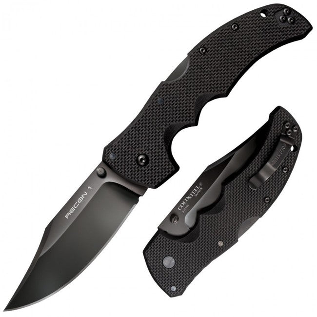 Cold Steel Recon 1 нож, 23,8cm, Clip Point Plain сгъваем
