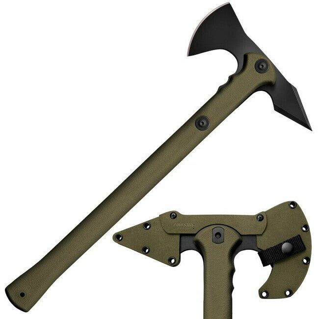 Cold Steel Trench Hawk секира 48 см, маслинена