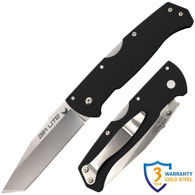 Cold Steel Air Lite джобен нож танто Point AUS10A