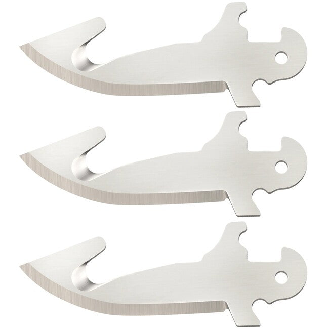 Cold Steel Click N Cut джобен нож Gut Hook Blades, 3-пакет