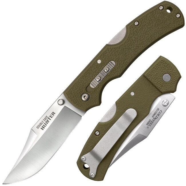 Cold Steel Double Safe Hunter нож със затваряне, маслинен