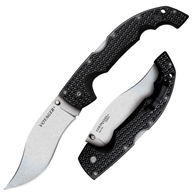 Cold Steel Extra Large Voyager Vaquero сгъваем нож Plain (AUS10A)