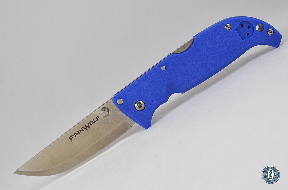 Cold Steel Finn Wolf джобен нож, синя дръжка (AUS8A)