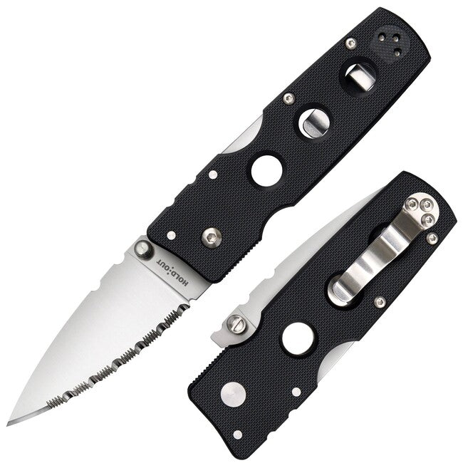 Cold Steel Hold Out 3" джобен нож със сериран край