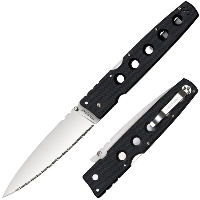 Cold Steel Hold Out джобен нож 6" Blade, Serr. Edge