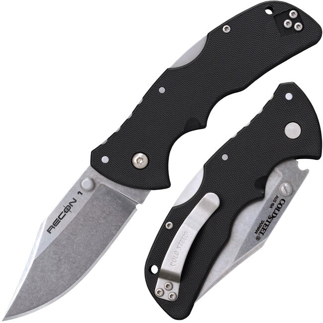Cold Steel Mini Recon 1 сгъваем нож Clip pt