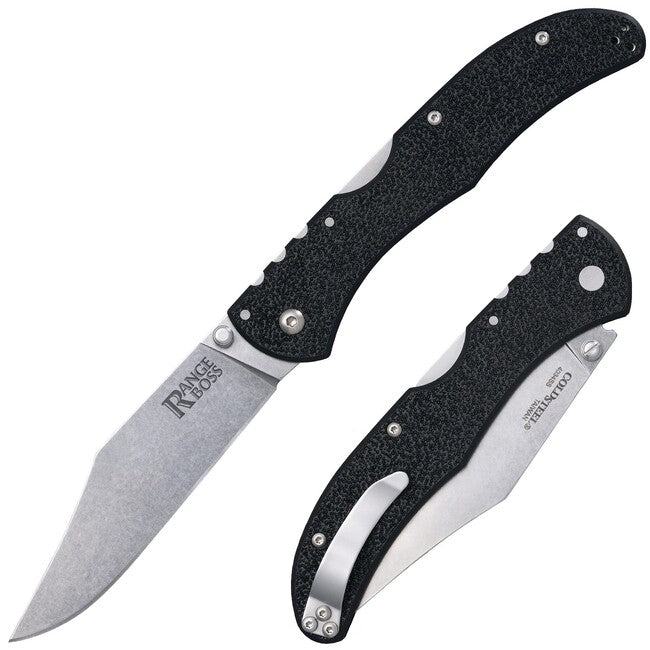 Cold Steel Range Boss джобен нож черна дръжка