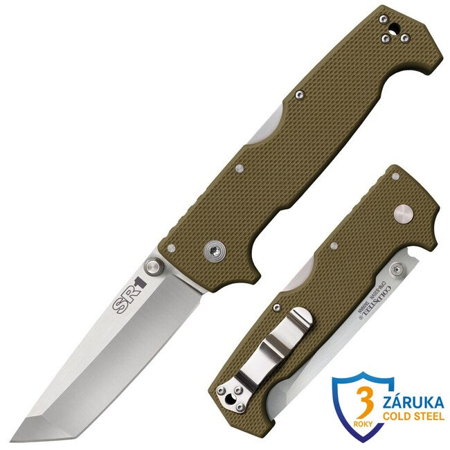 Cold Steel SR1 сгъваемо острие танто Point, S35VN