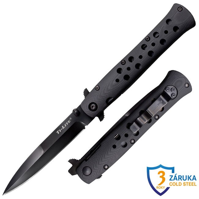 Cold Steel Ti-лайт джобен нож 4" G-10 дръжка (S35VN)
