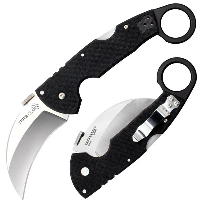 Cold Steel Tiger Claw закриващ нож Plain Edge