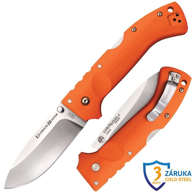 Cold Steel Ultimate Hunter джобен нож Blaze оранжево (S35VN)