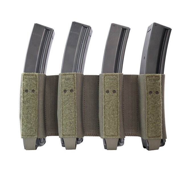 Combat Systems Quad SMG еластичен вложен за магазини, рейнджър зелено