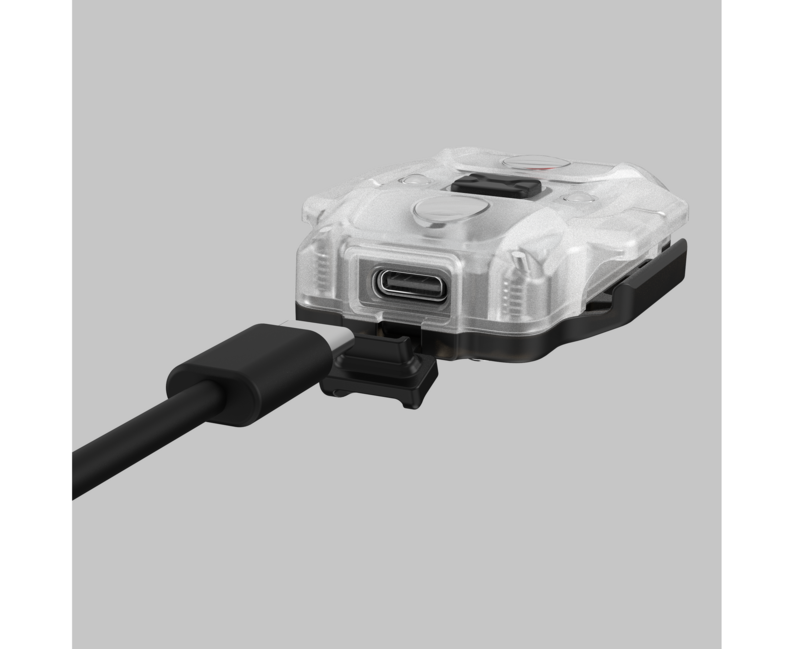ArmyTek Crystal сиво прозрачен преносен LED фенер F07102G
