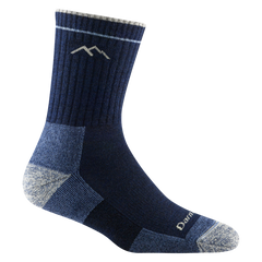 Darn Tough Hiker Micro Crew Midweight Cushion Hiking Socks, Eclipse