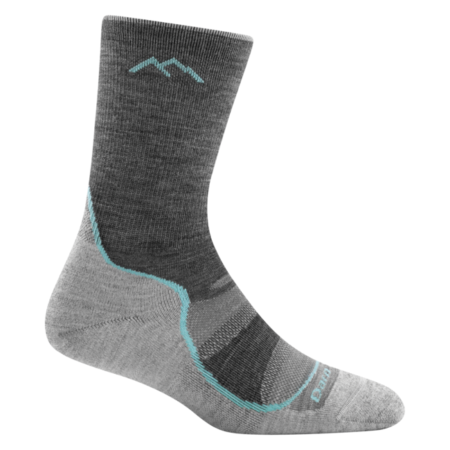 Darn Tough Light Hiker Micro Crew чорапи леки с възглавничка, Slate