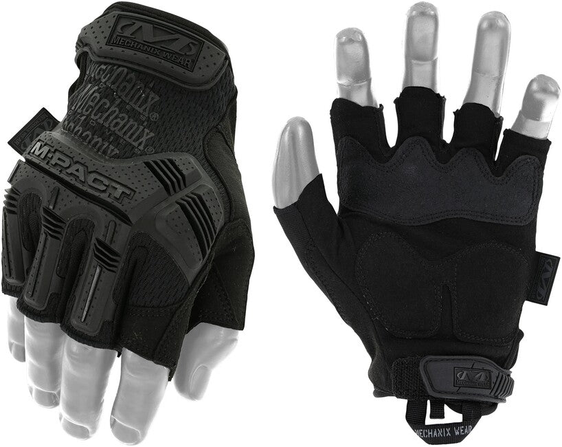 Mechanix M-Pact ръкавици антиударни без пръсти, черни