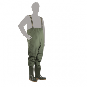 Demar GRAND CHEST WADERS работни гумени обувки мъжки, маслинена