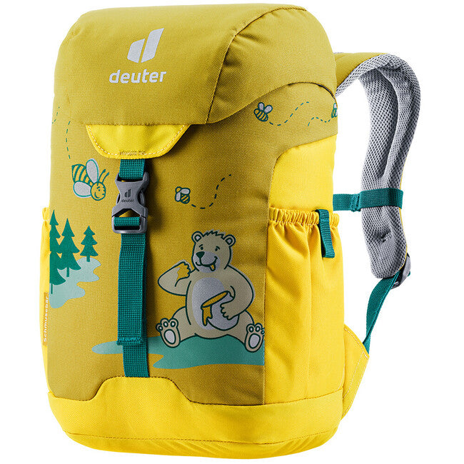 Deuter Schmusebär 8 раница за деца, turmeric-corn