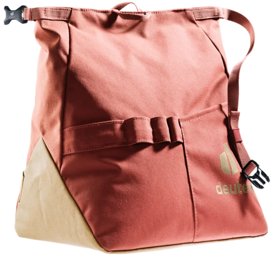 Deuter Gravity Boulder Bag многофункционна торбичка за магнезий, redwood-глинен