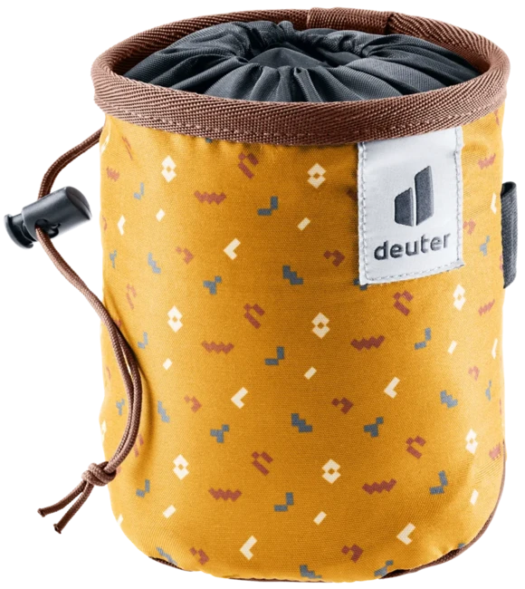 Deuter Gravity Chalk Bag I многофункционална торбичка за магнезий, канела blocks-umbra