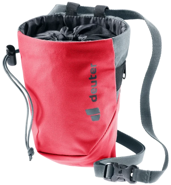Deuter Gravity Chalk Bag II многофункционална торбичка за магнезий M, hibiscus-graphite