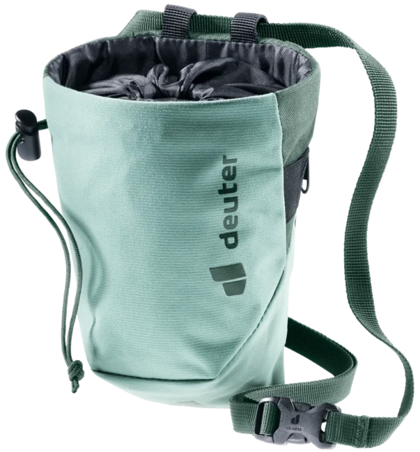 Deuter Gravity Chalk Bag II многофункционална торбичка за магнезий M, jade-ivy