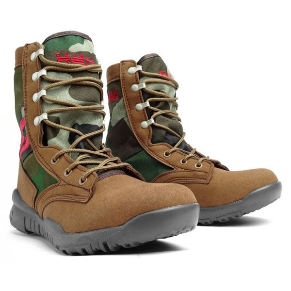 Double червено Code Camo Boots ботуши