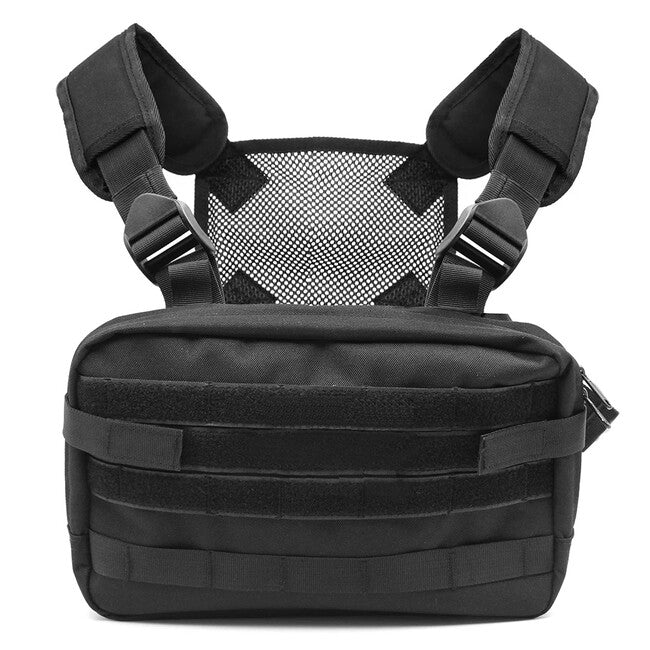 DRAGOWA Chest Pack, черен