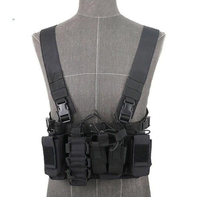 DRAGOWA D3 Chest Rig, черна