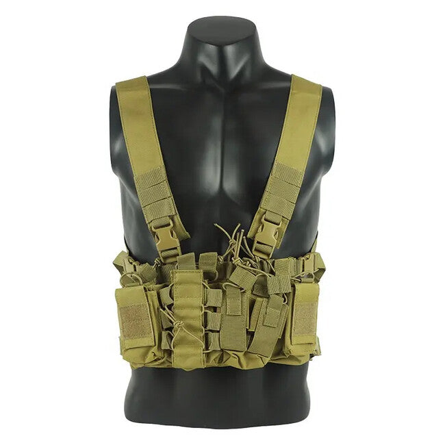 DRAGOWA D3 гръдна носилка Chest Rig, маслинена