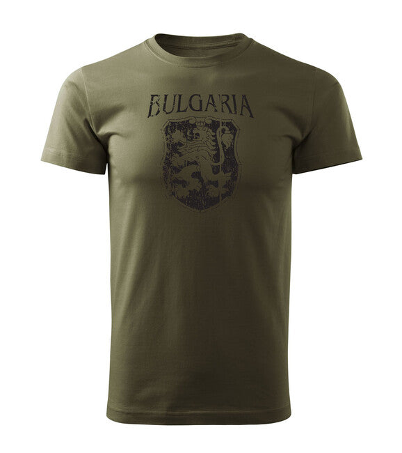 DRAGOWA Bulgarian Coat of Arms Short T-Shirt