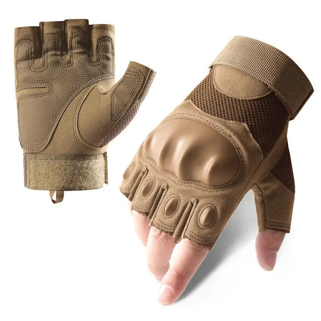 DRAGOWA TACTICAL Alfa къси тактически ръкавици, каки
