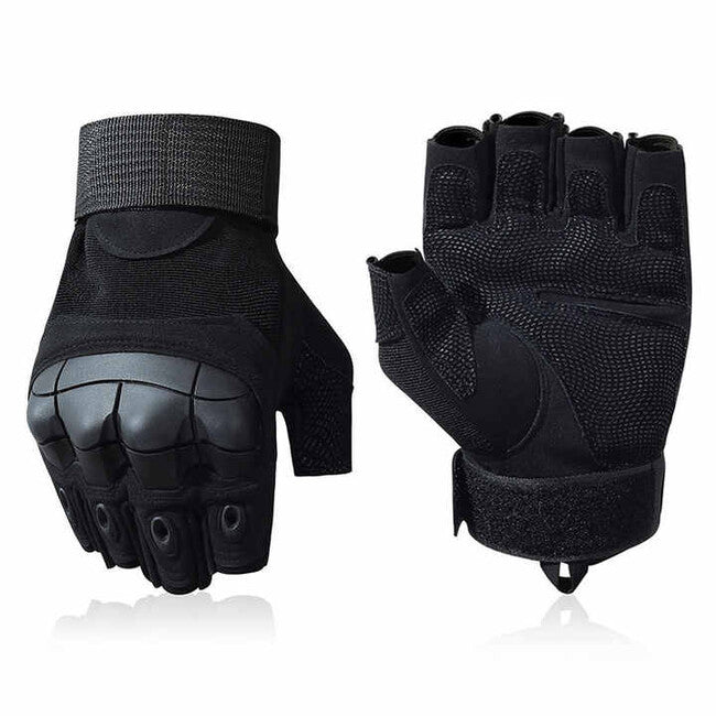 DRAGOWA TACTICAL Adler къси тактически ръкавици, черни
