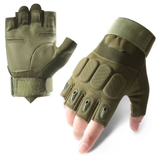DRAGOWA TACTICAL Storm кратко тактически ръкавици, зелена