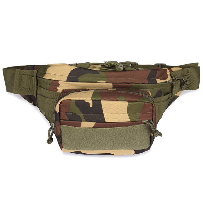 Dragowa Tactical водоустойчива тактическа чантичка за кръста, джунгла камо