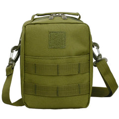 Dragowa Tactical Waterproof Medical Shoulder Bag 2L, Green