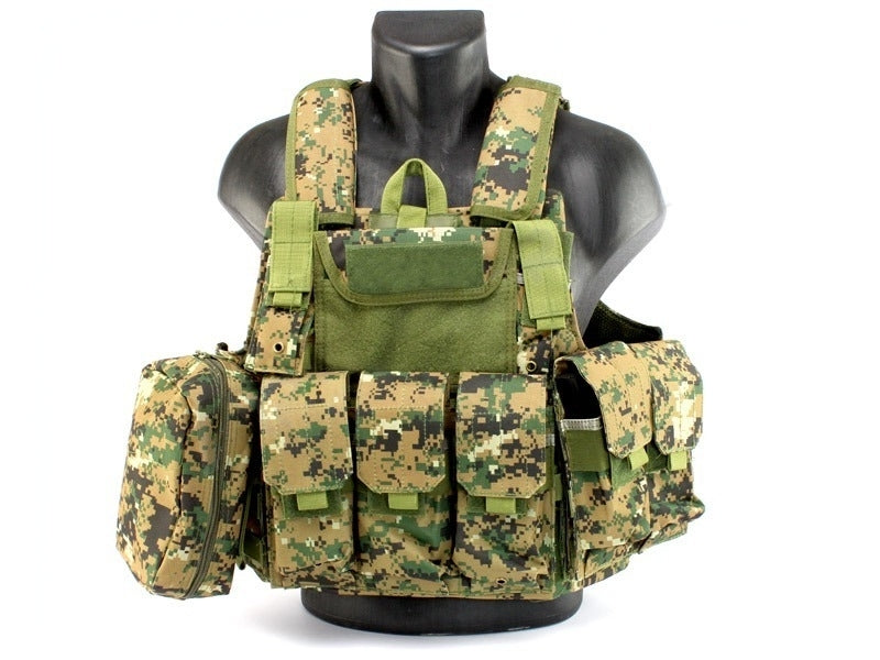 DRAGOWA Heavy Duty елек тактически, Digital Woodland