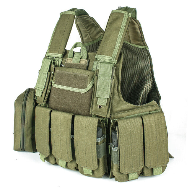 DRAGOWA Heavy Duty елек тактически, маслинено