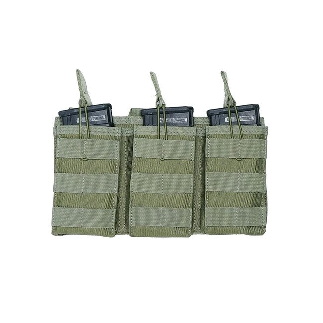 DRAGOWA Triple Mag чанта, маслинена