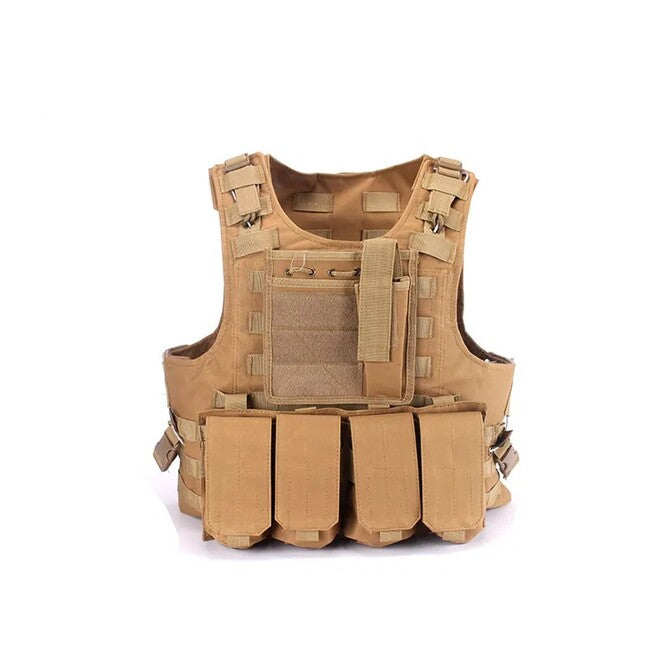 DRAGOWA Heavy Duty елек военен, койот