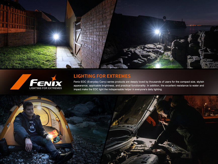 Fenix E12 V3.0 джобен фенер