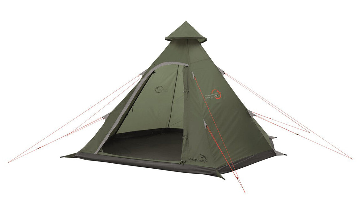 Easy Camp Bolide 400 палатка Tipi-Tent 4 човека EasyCamp, зелена