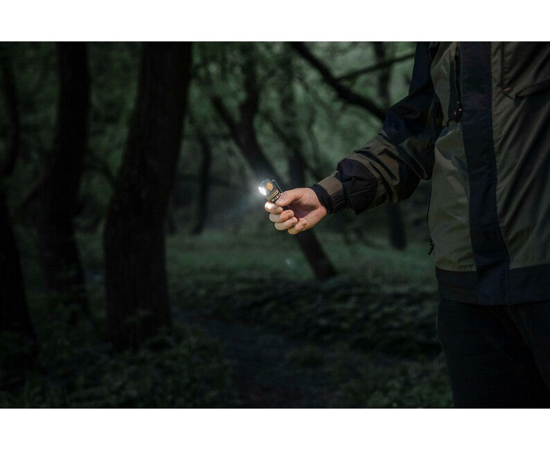 ArmyTek Elf C2 USB-C фенер за глава LED с захранване от акумулатор 1100 lm ръчен фенер, бял