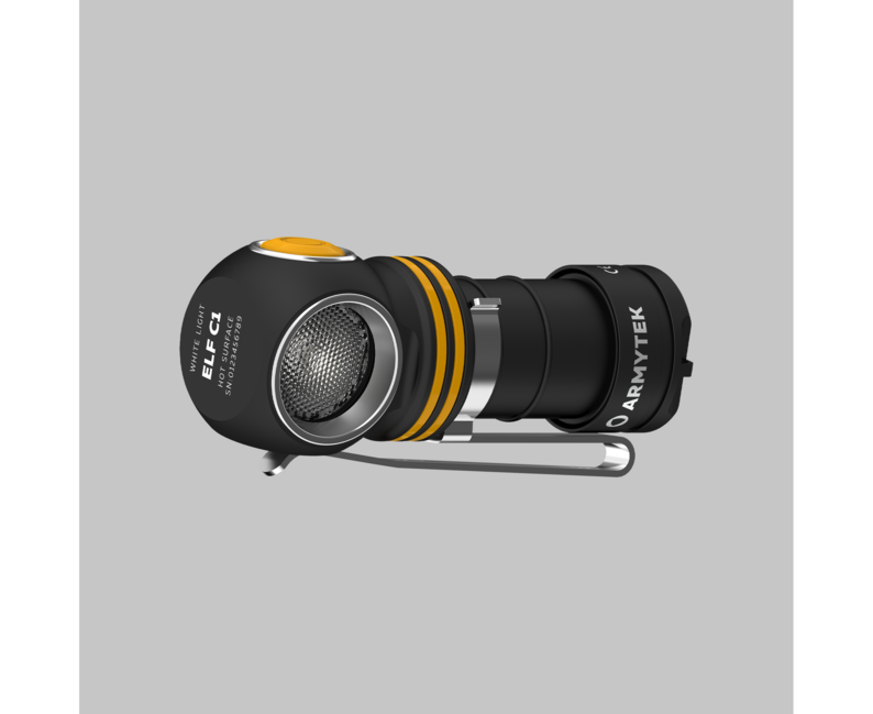 ArmyTek Elf C1 фенер за глава USB-C LED ръчен фенер с захранване от акумулатор 1000 lm, бял