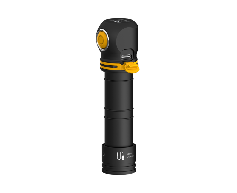 ArmyTek Elf C2 USB-C фенер за глава LED с захранване от акумулатор 1100 lm ръчен фенер, бял