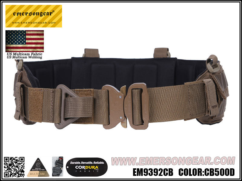 Emersongear кобра тактически колан, койот, M